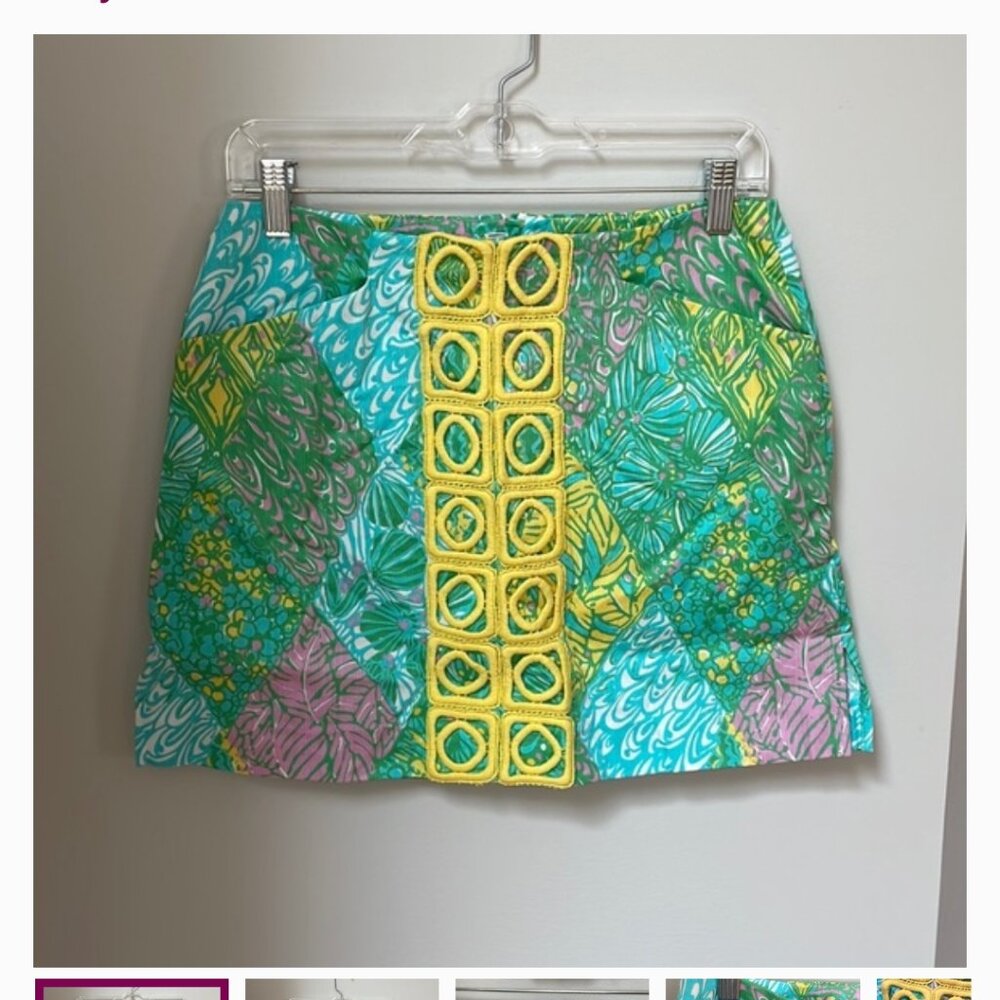 Lily Pulitzer Marigold skort